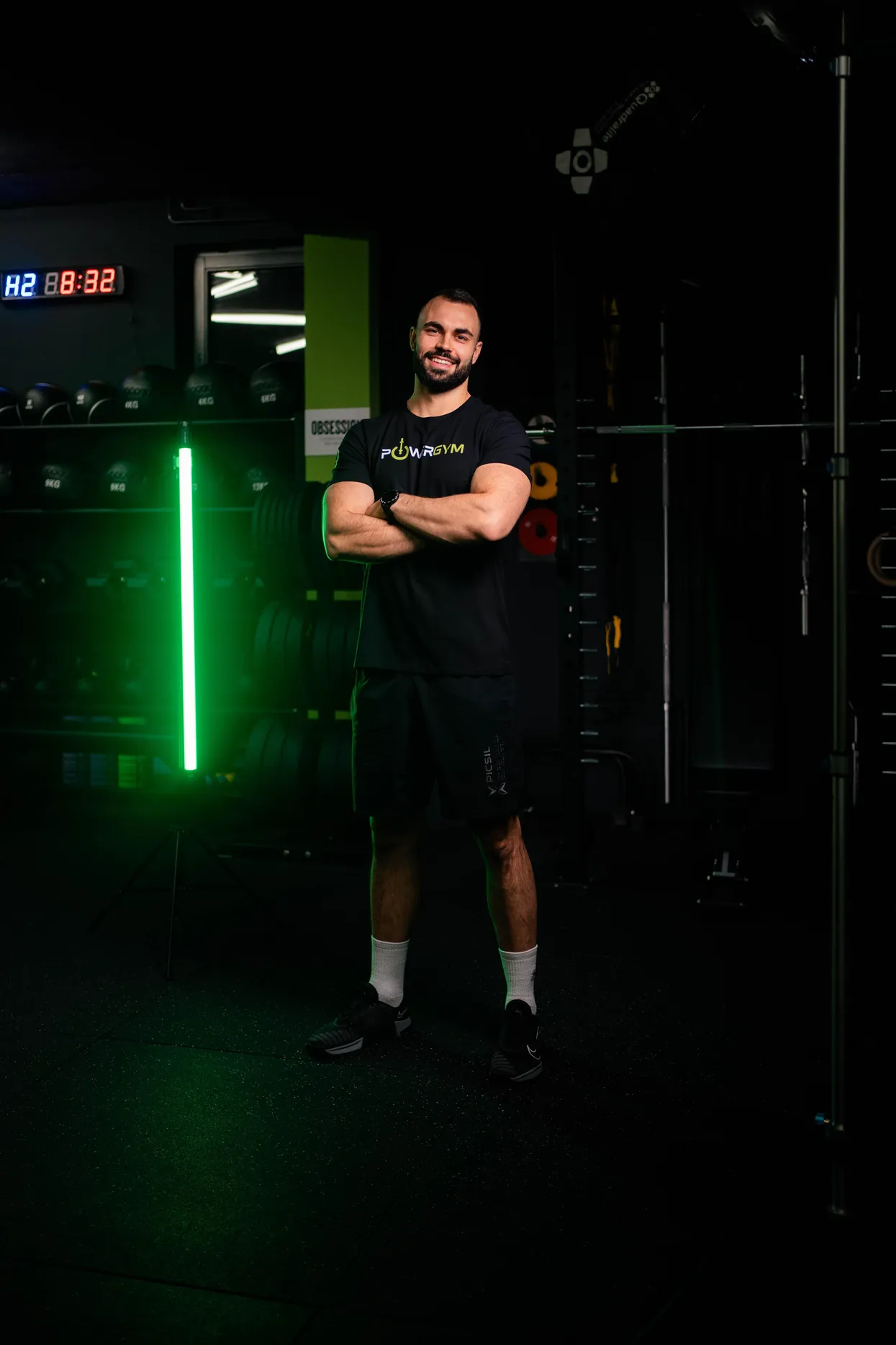 Trener u PowerGym studiju